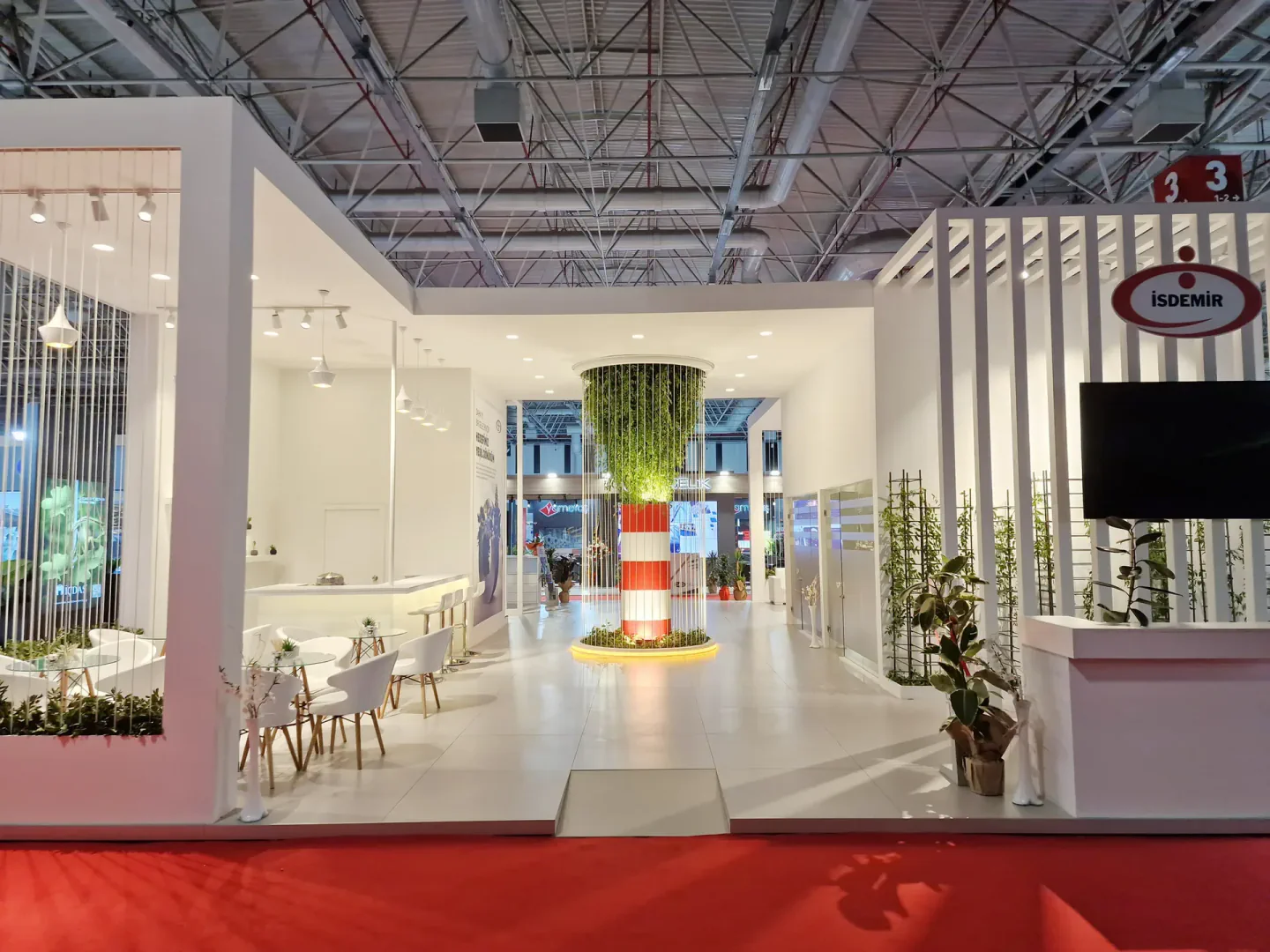 Erdemir MetalExpo 2024 exhibition stand in Istanbul