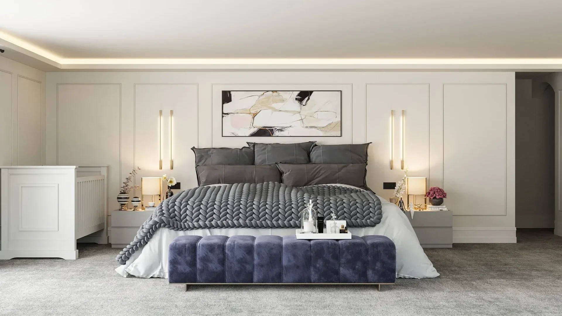 MC House residential interior in Hamburg